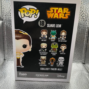 Funko Pop! Vinyl #18 Slave Leia Star Wars FRENLY BRICKS - Open 7 Days