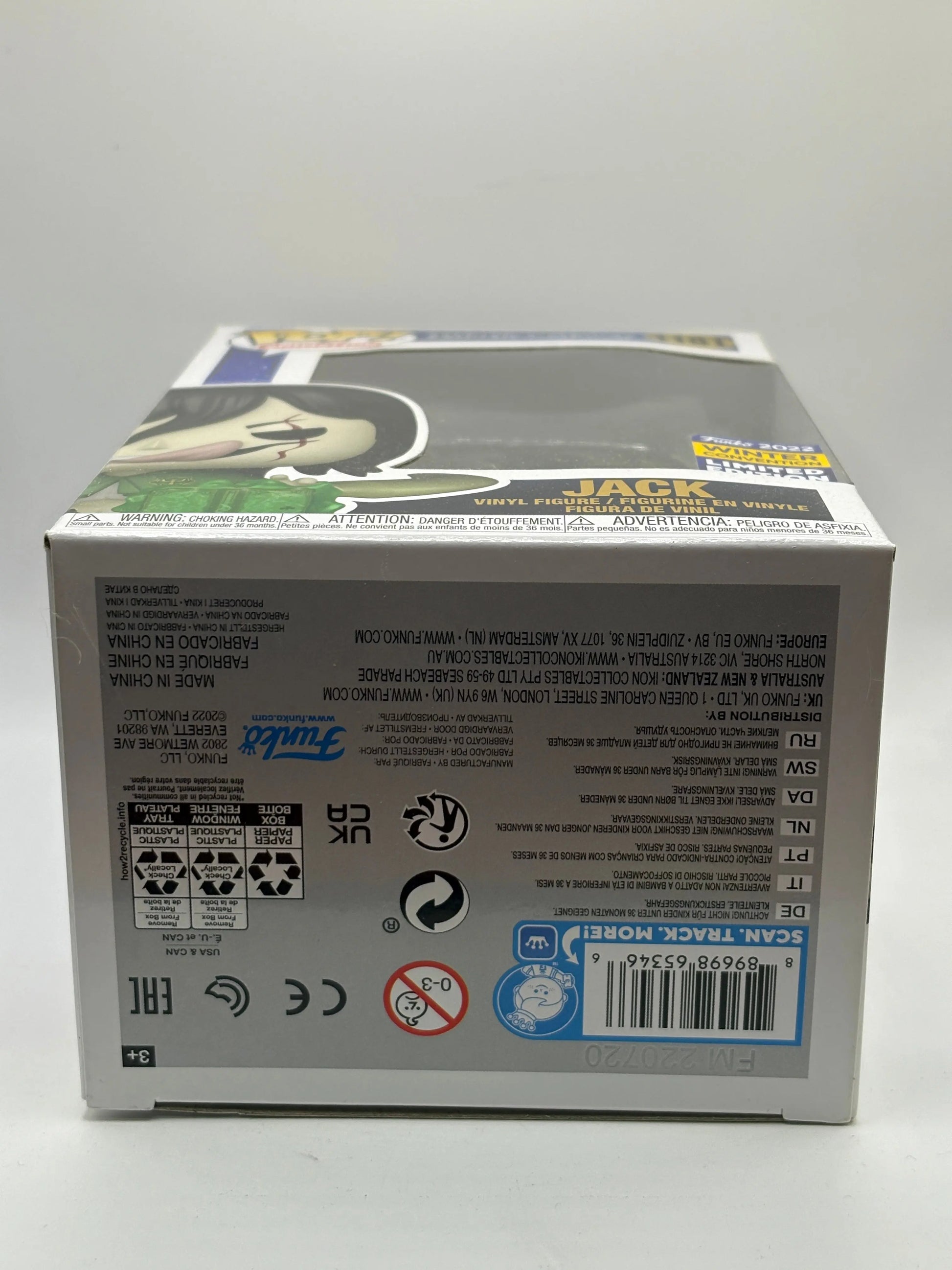 Funko POP! Animation Black Clover #1181 Jack 2022 Winter Convention FRENLY BRICKS - Open 7 Days