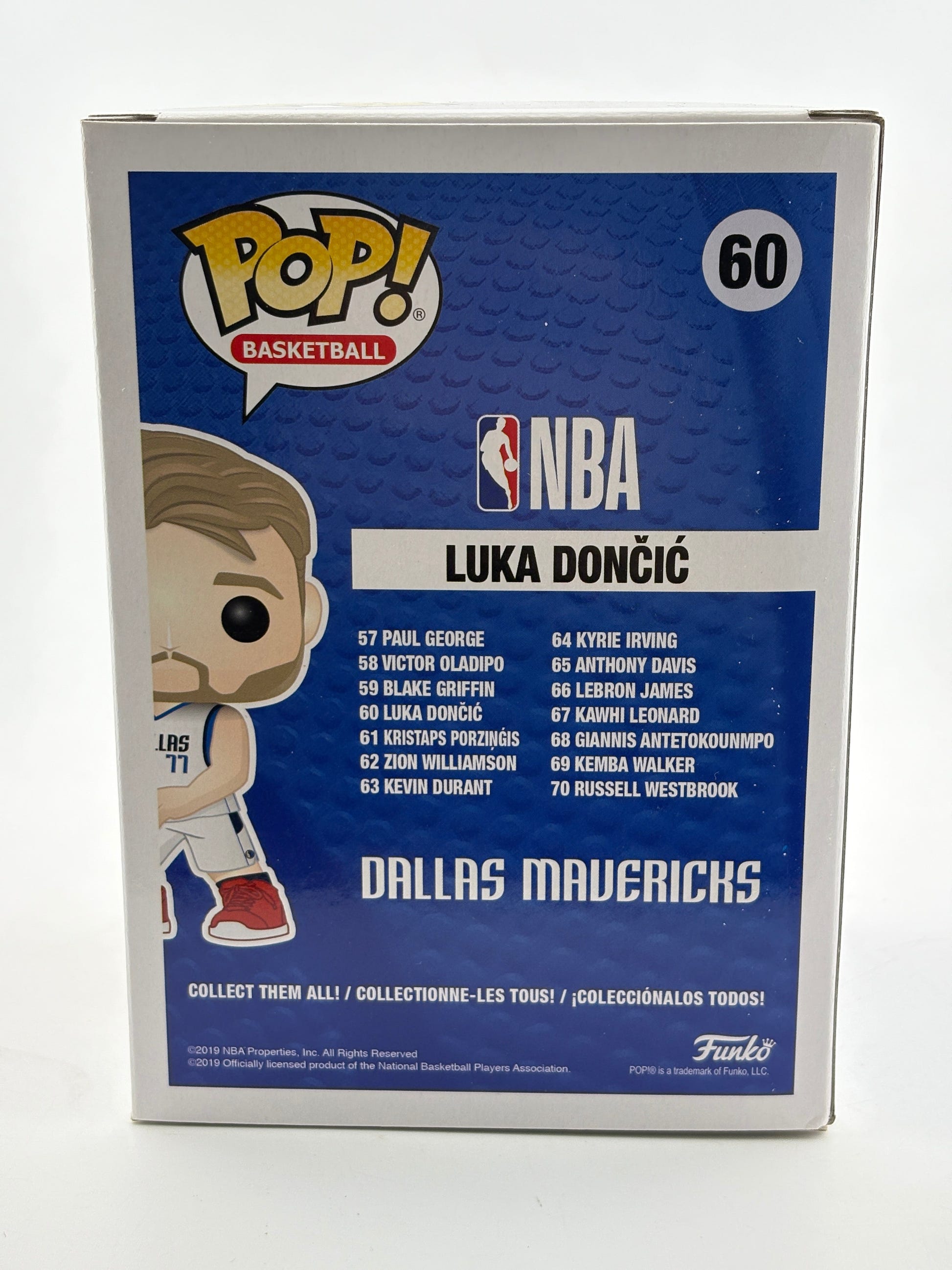 Funko POP! Basketball Mavericks #60 Luka Doncic Vinyl Figure FRENLY BRICKS - Open 7 Days image 3