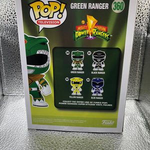 Funko Pop! Mighty Morphin Power Rangers Green Ranger #360 FRENLY BRICKS - Open 7 Days