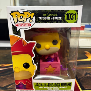 Funko Pop! Television #1031 Simpsons Treehouse of Horror Jack-In-The-Box Homer FRENLY BRICKS - Open 7 Days