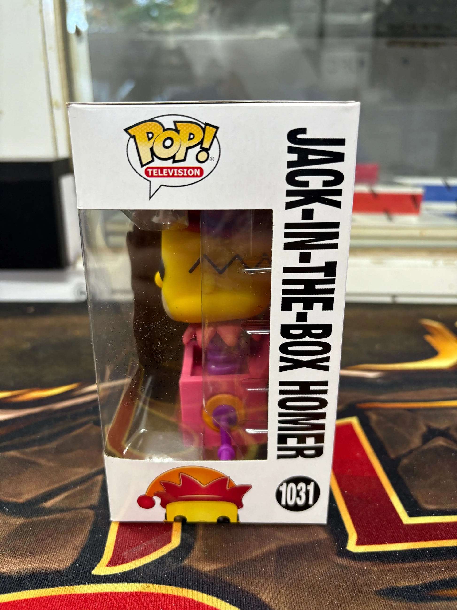 Funko Pop! Television #1031 Simpsons Treehouse of Horror Jack-In-The-Box Homer FRENLY BRICKS - Open 7 Days