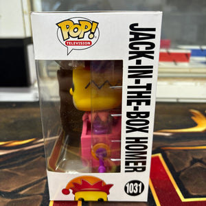 Funko Pop! Television #1031 Simpsons Treehouse of Horror Jack-In-The-Box Homer FRENLY BRICKS - Open 7 Days