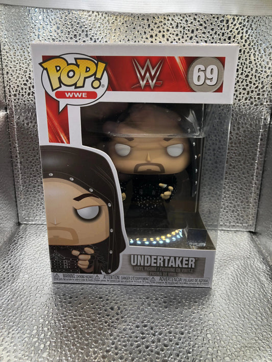 Funko POP! WWE #69 Undertaker (Hooded) FRENLY BRICKS - Open 7 Days