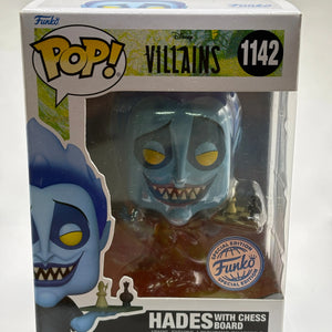 Funko POP! Disney Villains #1142 Hades with Chess Board Special Edition FRENLY BRICKS - Open 7 Days