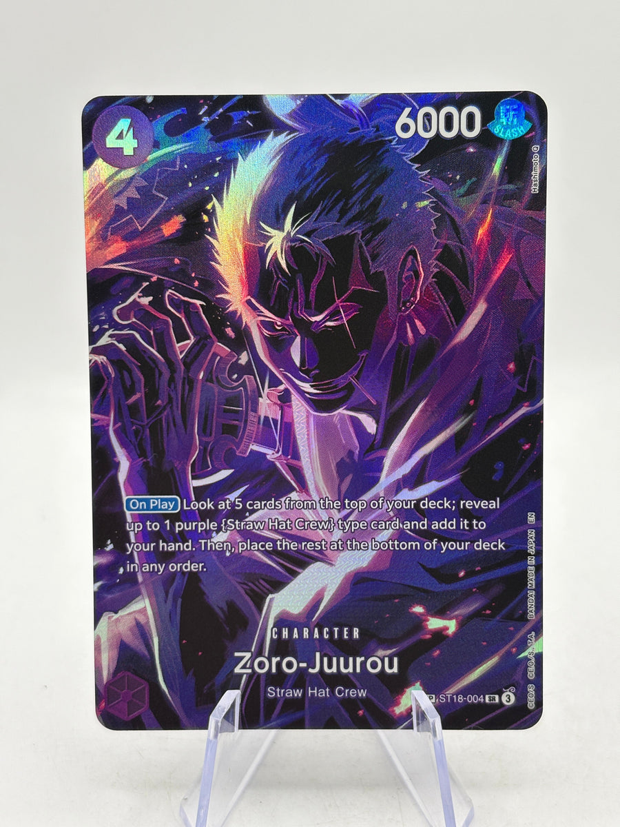 One Piece TCG EN - Zoro-Juurou ST18-004 SR SP NM product image