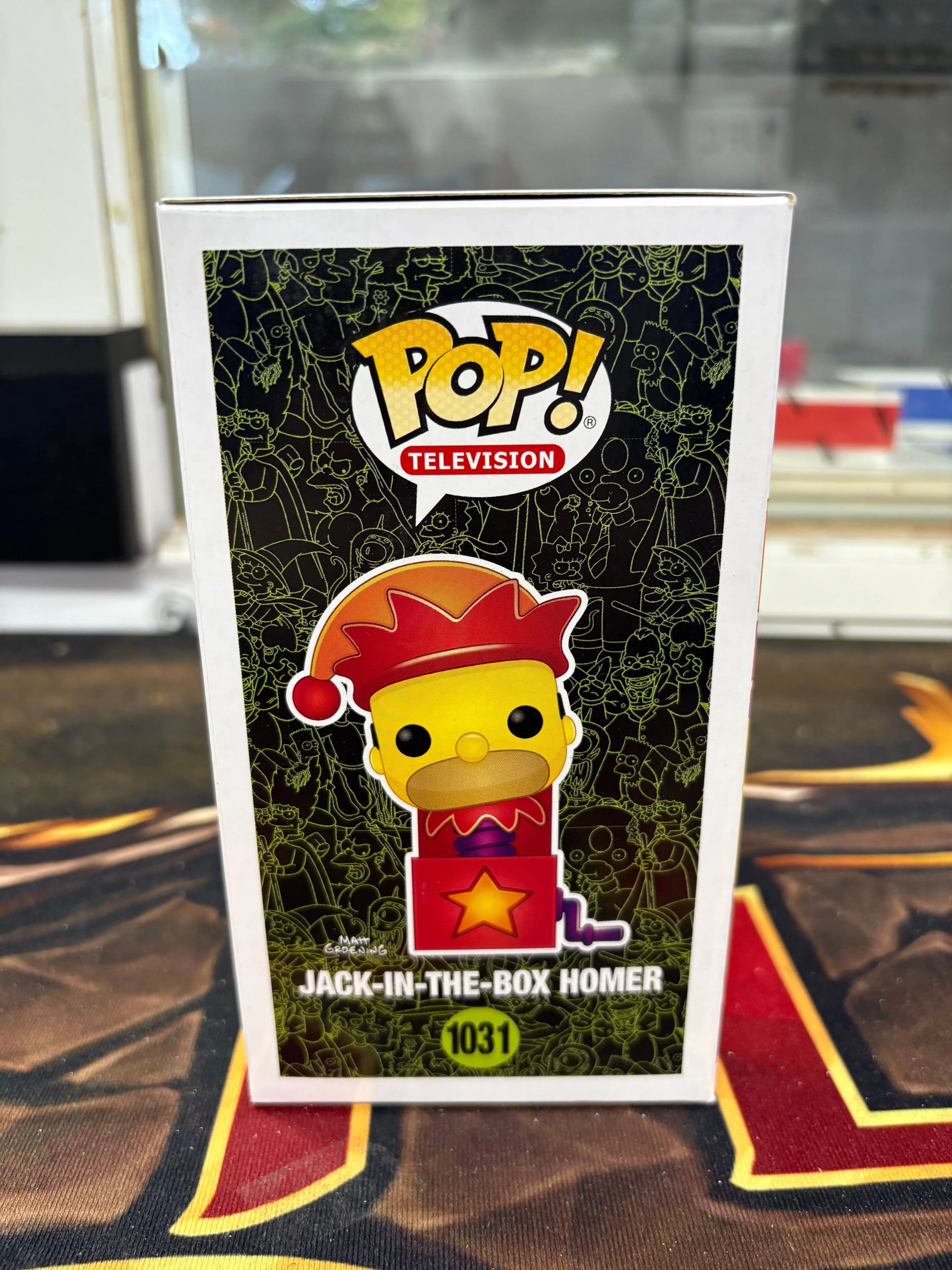 Funko Pop! Television #1031 Simpsons Treehouse of Horror Jack-In-The-Box Homer FRENLY BRICKS - Open 7 Days
