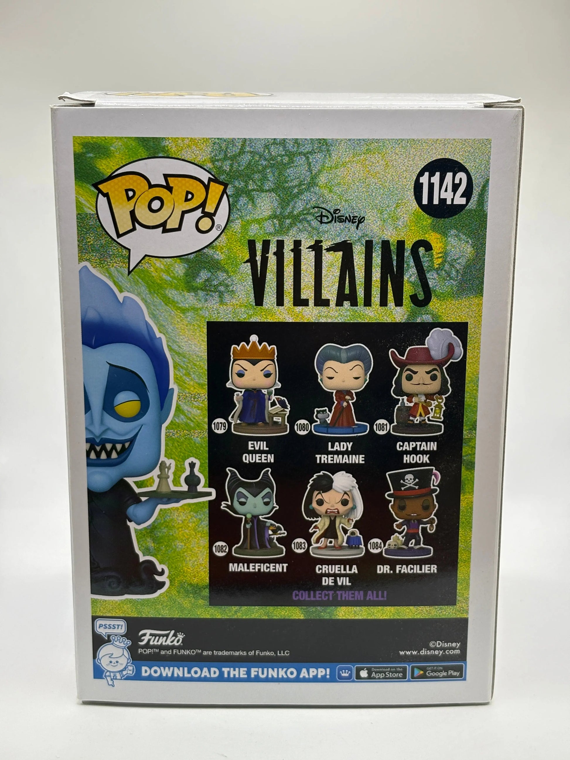 Funko POP! Disney Villains #1142 Hades with Chess Board Special Edition FRENLY BRICKS - Open 7 Days