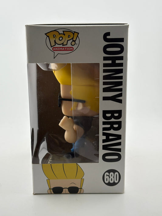 Funko POP! Animation Johnny Bravo #680 Johnny Bravo Popcultcha Exclusive FRENLY BRICKS - Open 7 Days