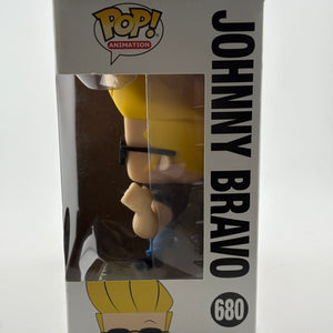 Funko POP! Animation Johnny Bravo #680 Johnny Bravo Popcultcha Exclusive FRENLY BRICKS - Open 7 Days