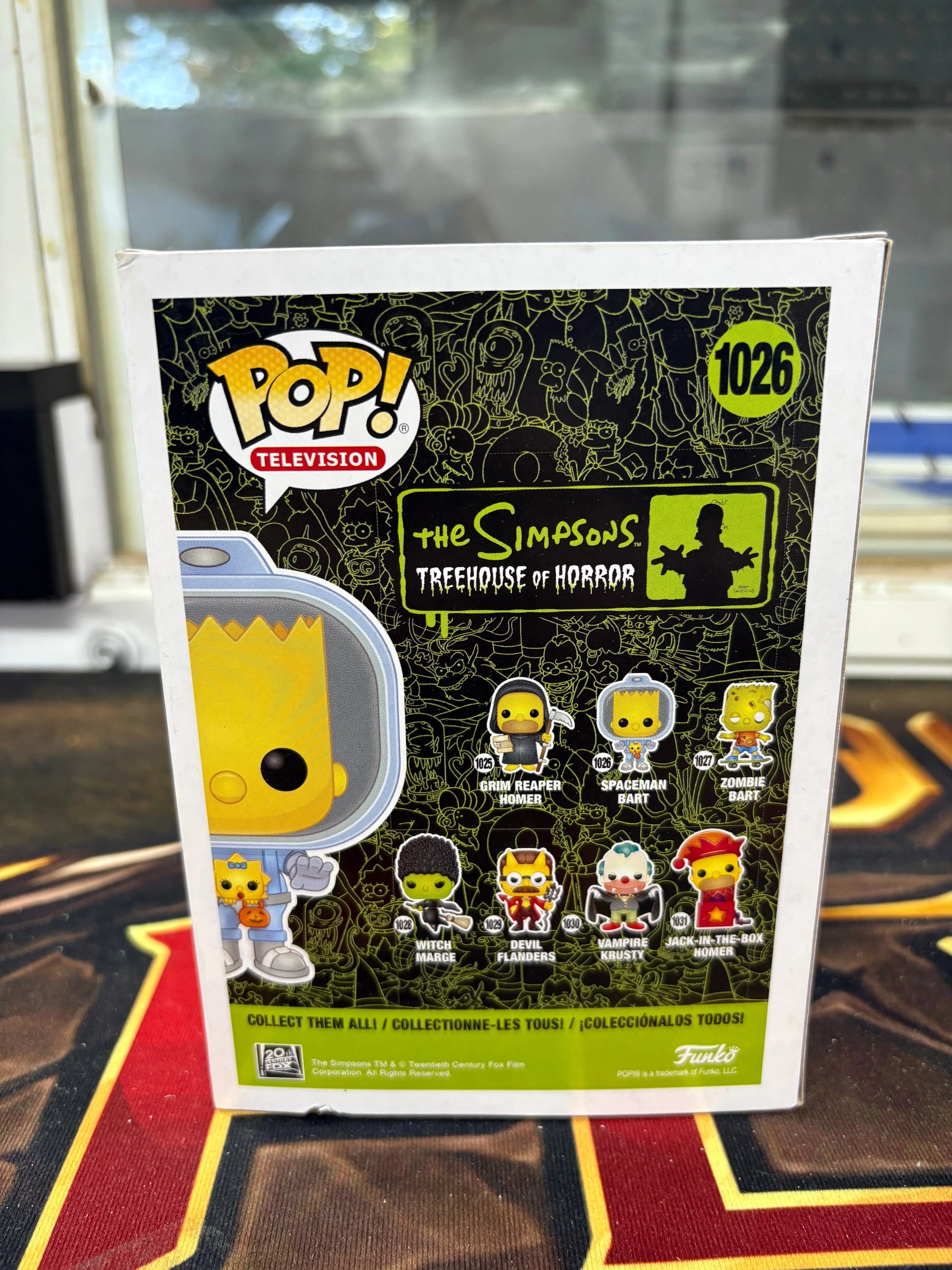 Funko Pop! Vinyl: The Simpsons - Spaceman Bart #1026 FRENLY BRICKS - Open 7 Days