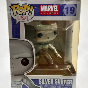 Funko POP! Marvel Marvel Universe #19 Silver Surfer *box damage FRENLY BRICKS - Open 7 Days