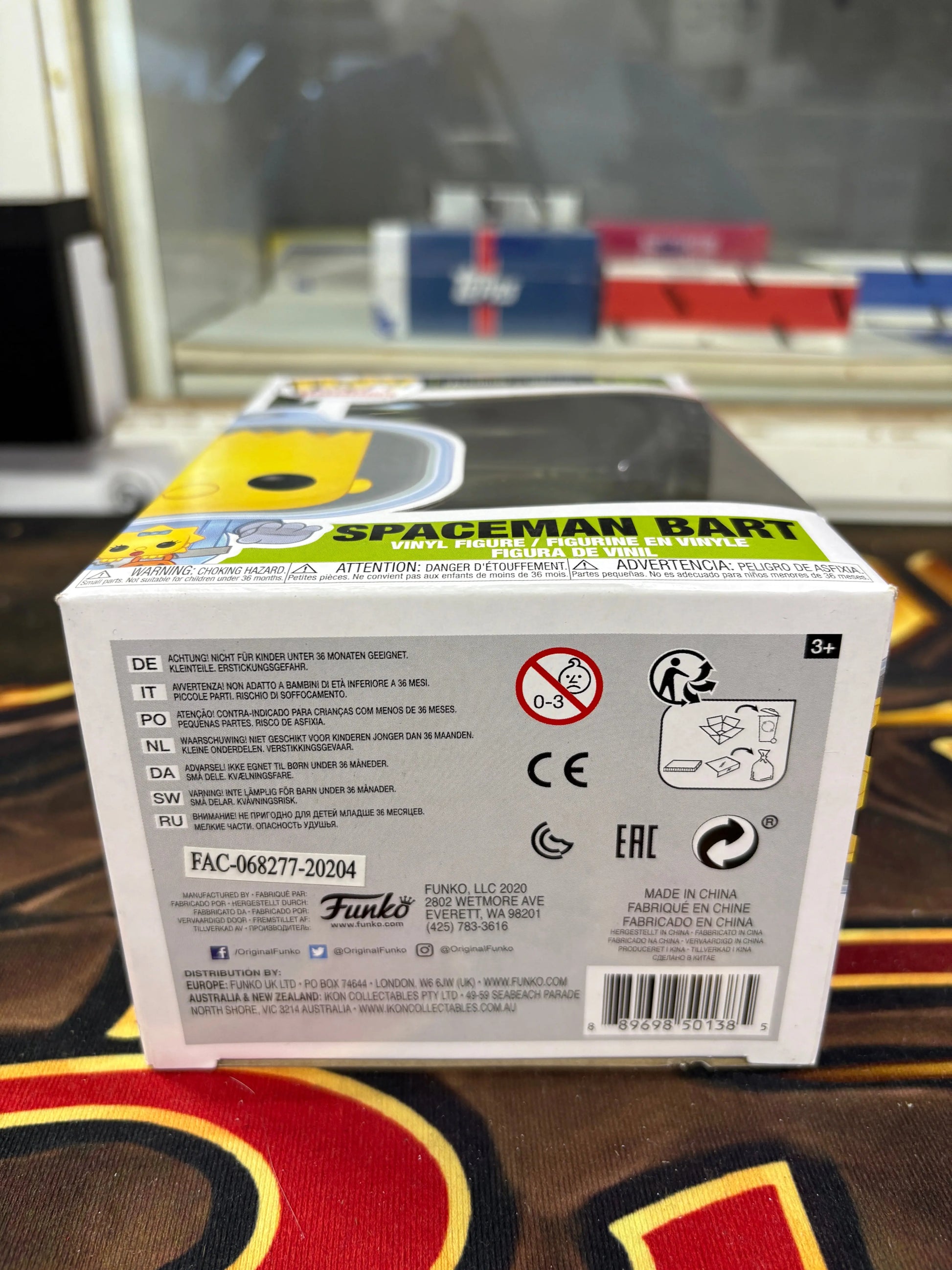 Funko Pop! Vinyl: The Simpsons - Spaceman Bart #1026 FRENLY BRICKS - Open 7 Days