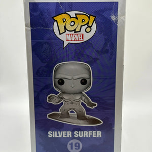 Funko POP! Marvel Marvel Universe #19 Silver Surfer *box damage FRENLY BRICKS - Open 7 Days