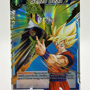 Dragon Ball Super Masters - Senzu Bean BT1-053 C Gold Stamped Alt Art FRENLY BRICKS - Open 7 Days