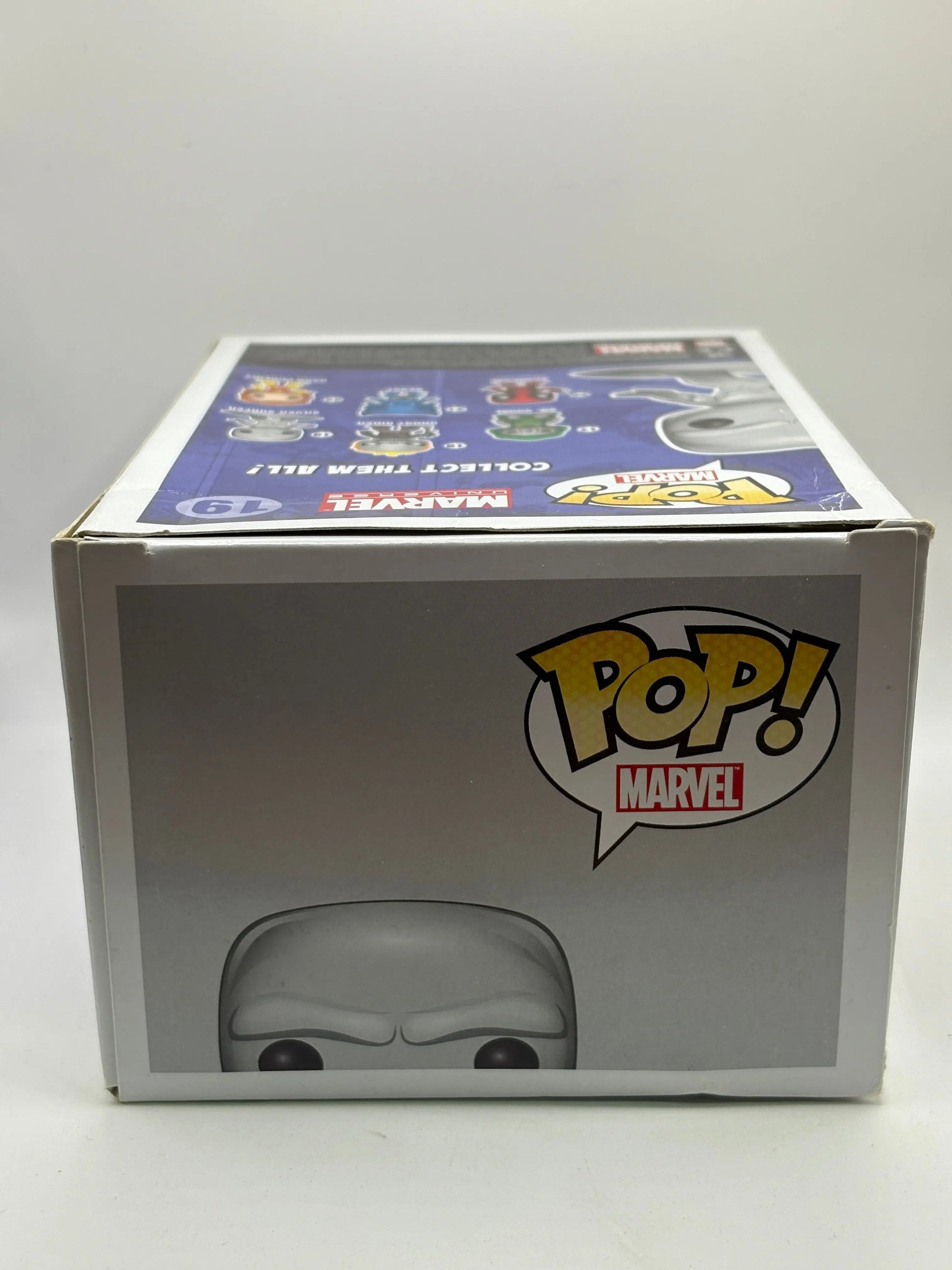 Funko POP! Marvel Marvel Universe #19 Silver Surfer *box damage FRENLY BRICKS - Open 7 Days