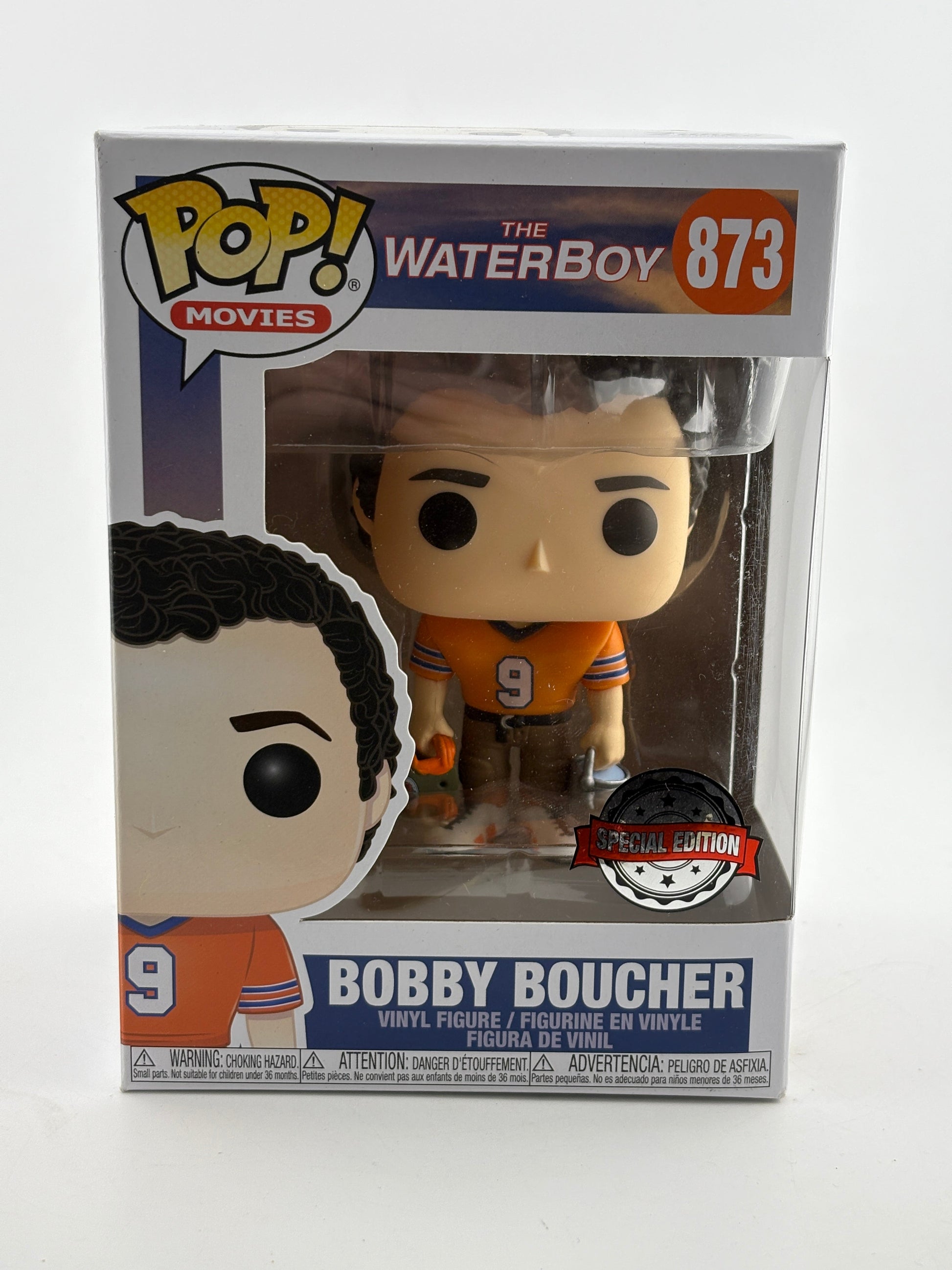 Funko POP! Movies The Waterboy #873 Bobby Boucher Special Edition  Vinyl Figure FRENLY BRICKS - Open 7 Days