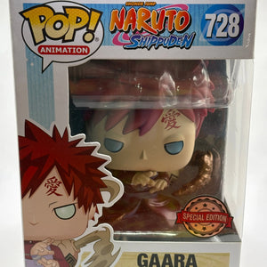 Funko POP! Animation Naruto Shippuden #728 Gaara Special Edition FRENLY BRICKS - Open 7 Days