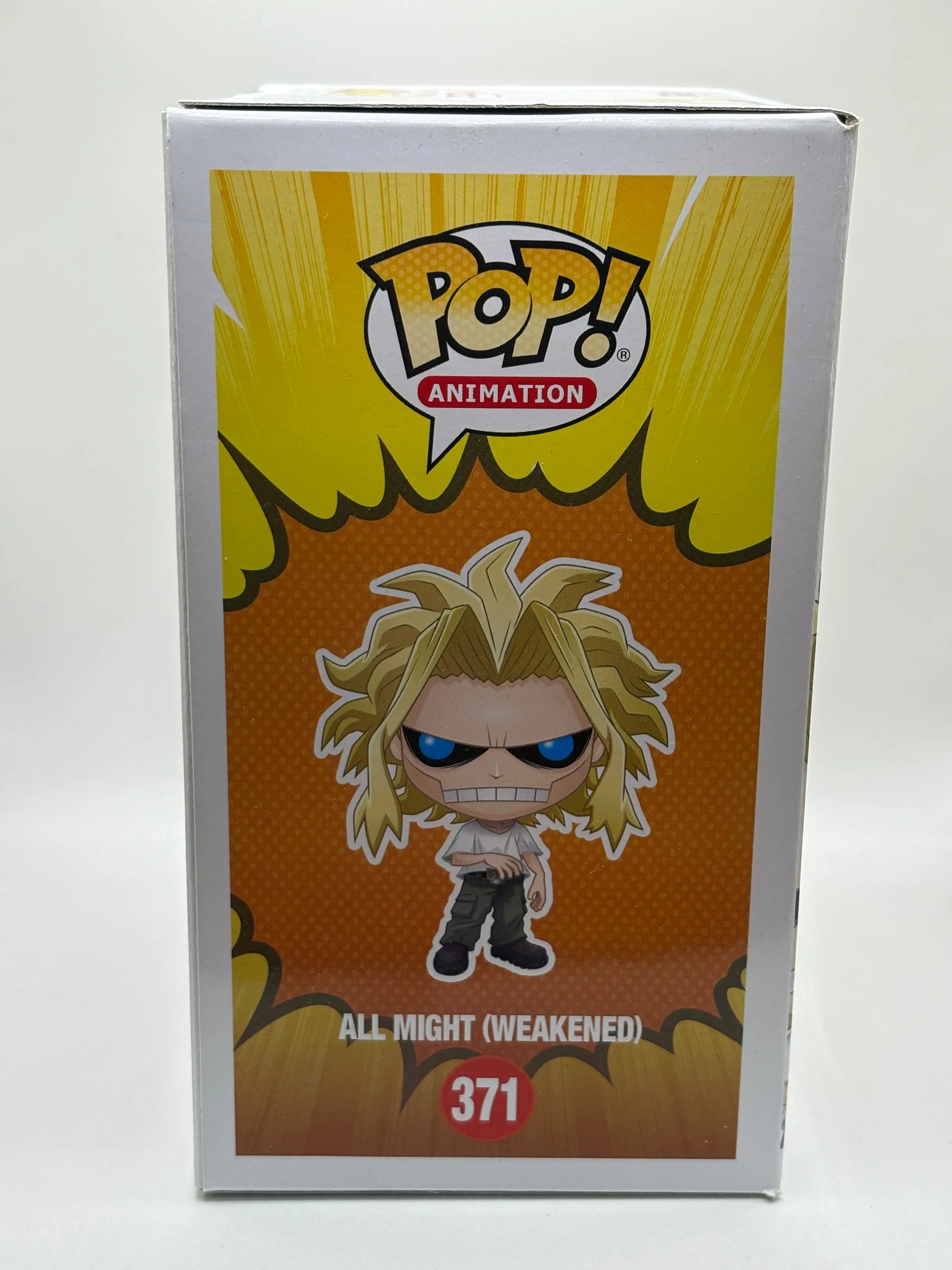 Funko POP! Animation My Hero Academia #371 All Might Weakened FRENLY BRICKS - Open 7 Days