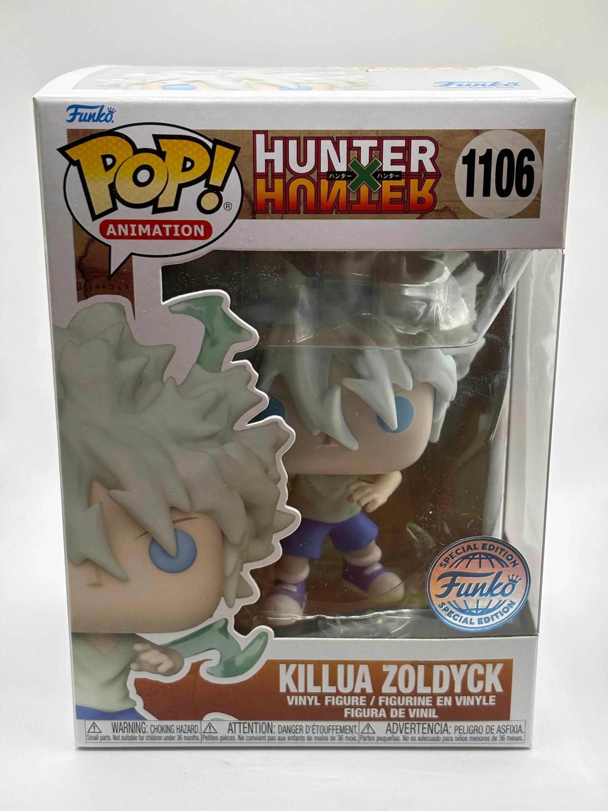 Funko POP! Animation Hunter x Hunter #1106 Killua Zoldyck Special Edition FRENLY BRICKS - Open 7 Days