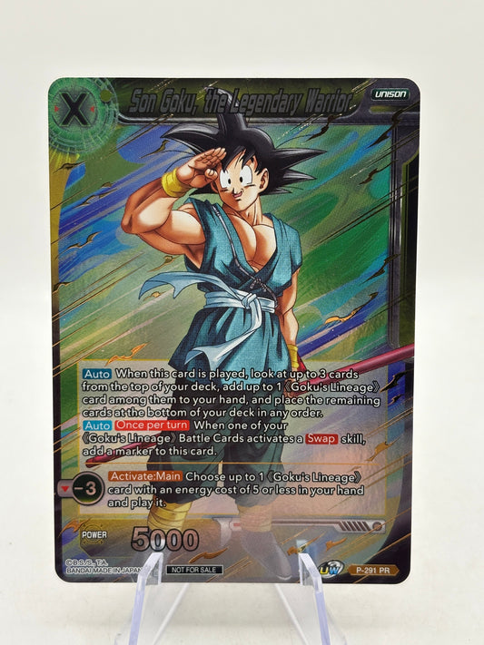 Dragon Ball Super Masters - Son Goku, The Legendary Warrior P-291 Promo product image