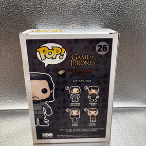 Funko POP! - Game of Thrones - Jon Snow (Castle Black) - #26 FRENLY BRICKS - Open 7 Days