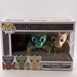 Funko POP! Game of Thrones - Drogon, Rhaegal & Viserion Vinyl Figure FRENLY BRICKS - Open 7 Days