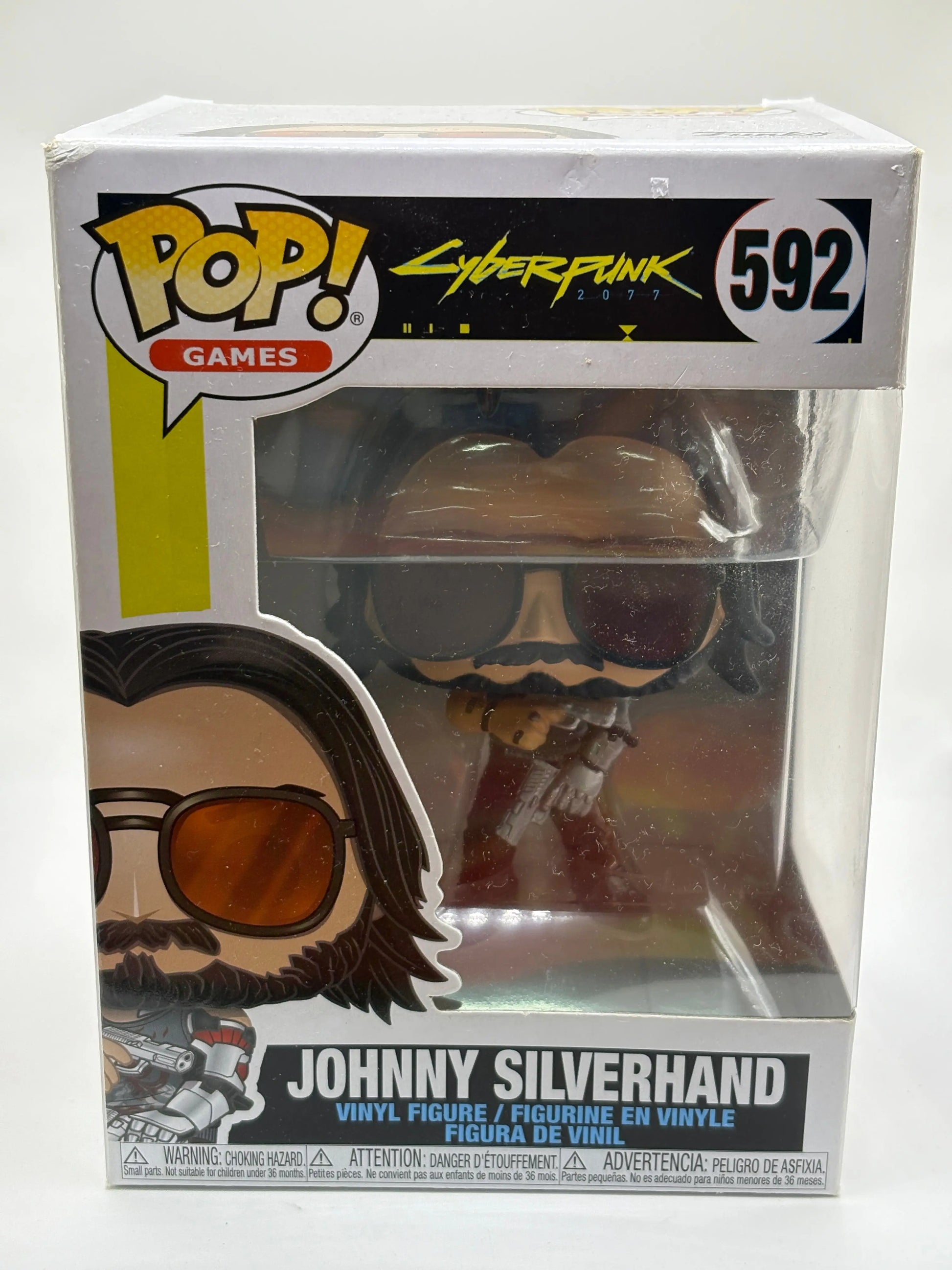 Funko POP! Games Cyberpunk 2077 #592 Johnny Silverhand FRENLY BRICKS - Open 7 Days