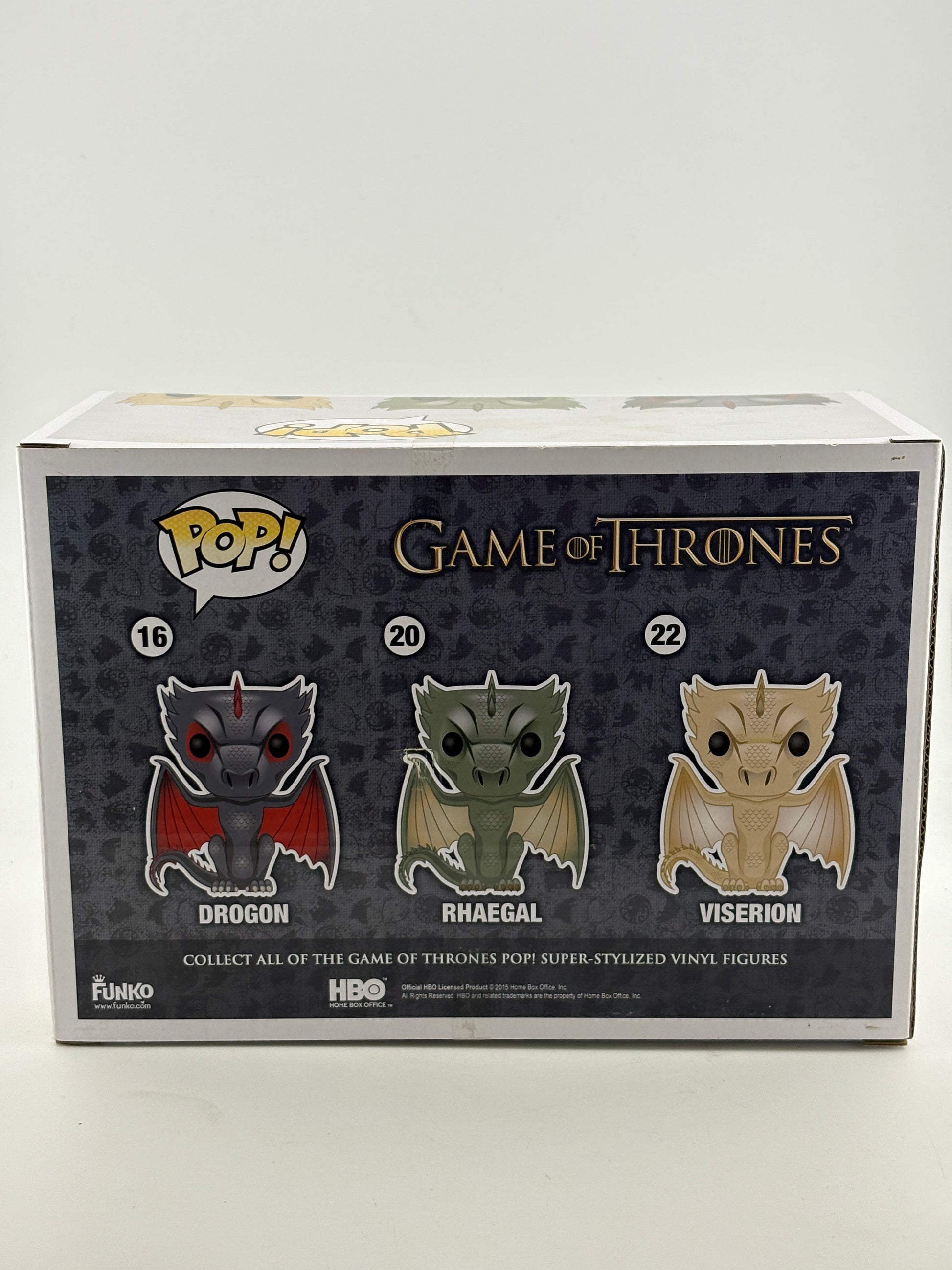 Funko POP! Game of Thrones - Drogon, Rhaegal & Viserion Vinyl Figure FRENLY BRICKS - Open 7 Days