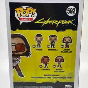Funko POP! Games Cyberpunk 2077 #592 Johnny Silverhand FRENLY BRICKS - Open 7 Days