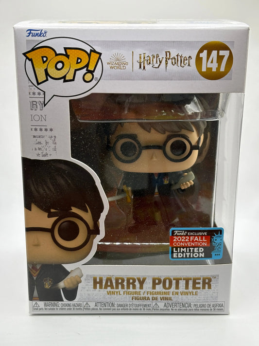 Funko POP! Wizarding World Harry Potter #147 Harry Potter 2022 Fall Convention FRENLY BRICKS - Open 7 Days