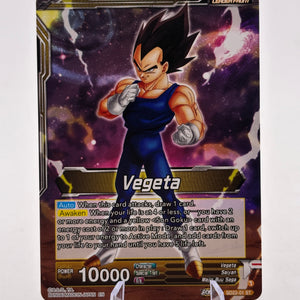 Dragon Ball Super Masters - SS Vegeta, Fighting Instincts SD22-01 SLR FRENLY BRICKS - Open 7 Days