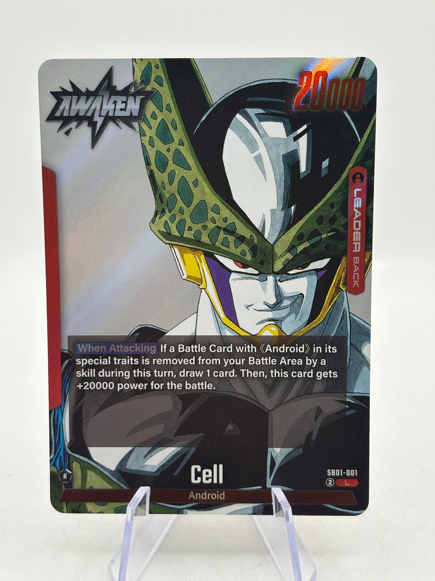 Dragon Ball Super Fusion World - Cell SB01-001 Leader Manga image 5