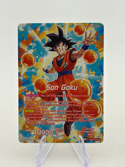 Dragon Ball Super Masters - Son Goku, Story of a Forming Wish EX24-01 EX FRENLY BRICKS - Open 7 Days