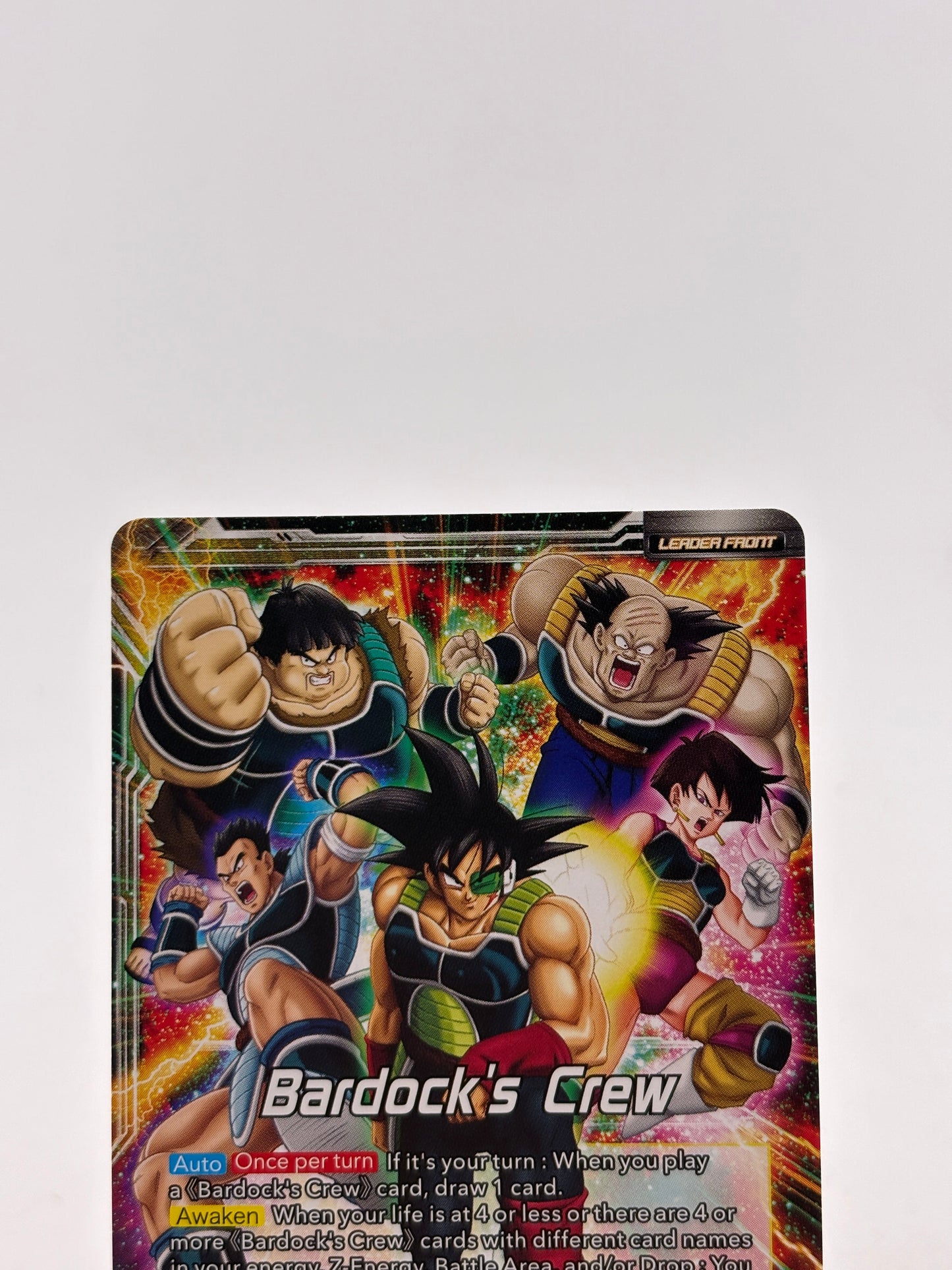 Dragon Ball Super Masters - Bardock, Inherited Will BT18-089 SLR FRENLY BRICKS - Open 7 Days