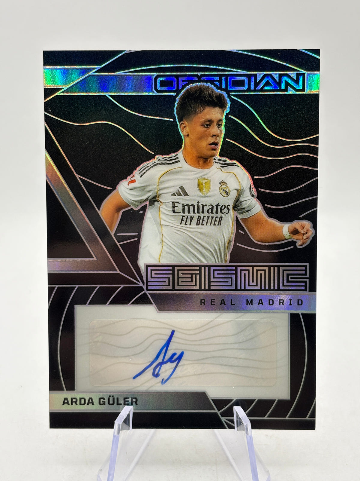 2025-26 Panini Obsidian Soccer - #SE-AGR Arda Guler Auto 081/199 image 5 image 5