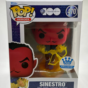 Funko POP! Heroes WB 100 Anniversary #470 Sinestro funko.com exclusive FRENLY BRICKS - Open 7 Days