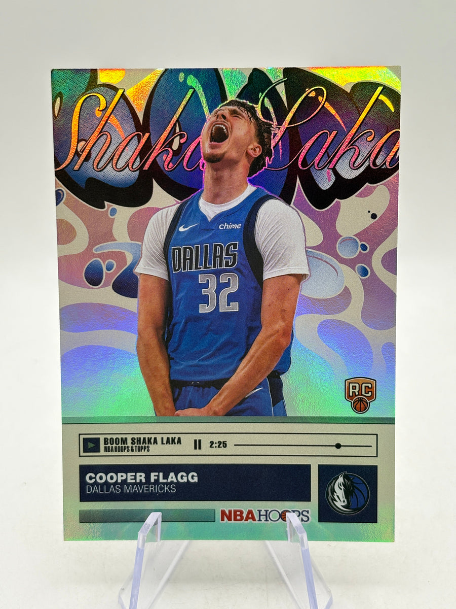 2025-26 Topps NBA Hoops - Cooper Flagg #BO-10 Shaka Laka Case Hit product image