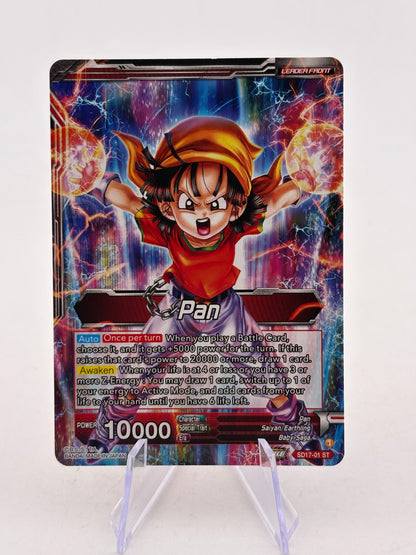 Dragon Ball Super Masters - Pan, Ready to Fight Returns SD17-01 SLR FRENLY BRICKS - Open 7 Days