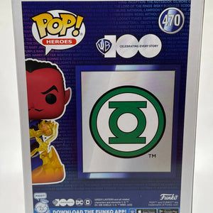 Funko POP! Heroes WB 100 Anniversary #470 Sinestro funko.com exclusive FRENLY BRICKS - Open 7 Days