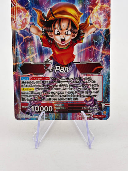 Dragon Ball Super Masters - Pan, Ready to Fight Returns SD17-01 SLR FRENLY BRICKS - Open 7 Days