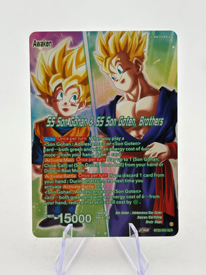 Dragon Ball Super Masters - SS Son Gohan & SS Son Goten, Brothers BT22-054 SLR FRENLY BRICKS - Open 7 Days