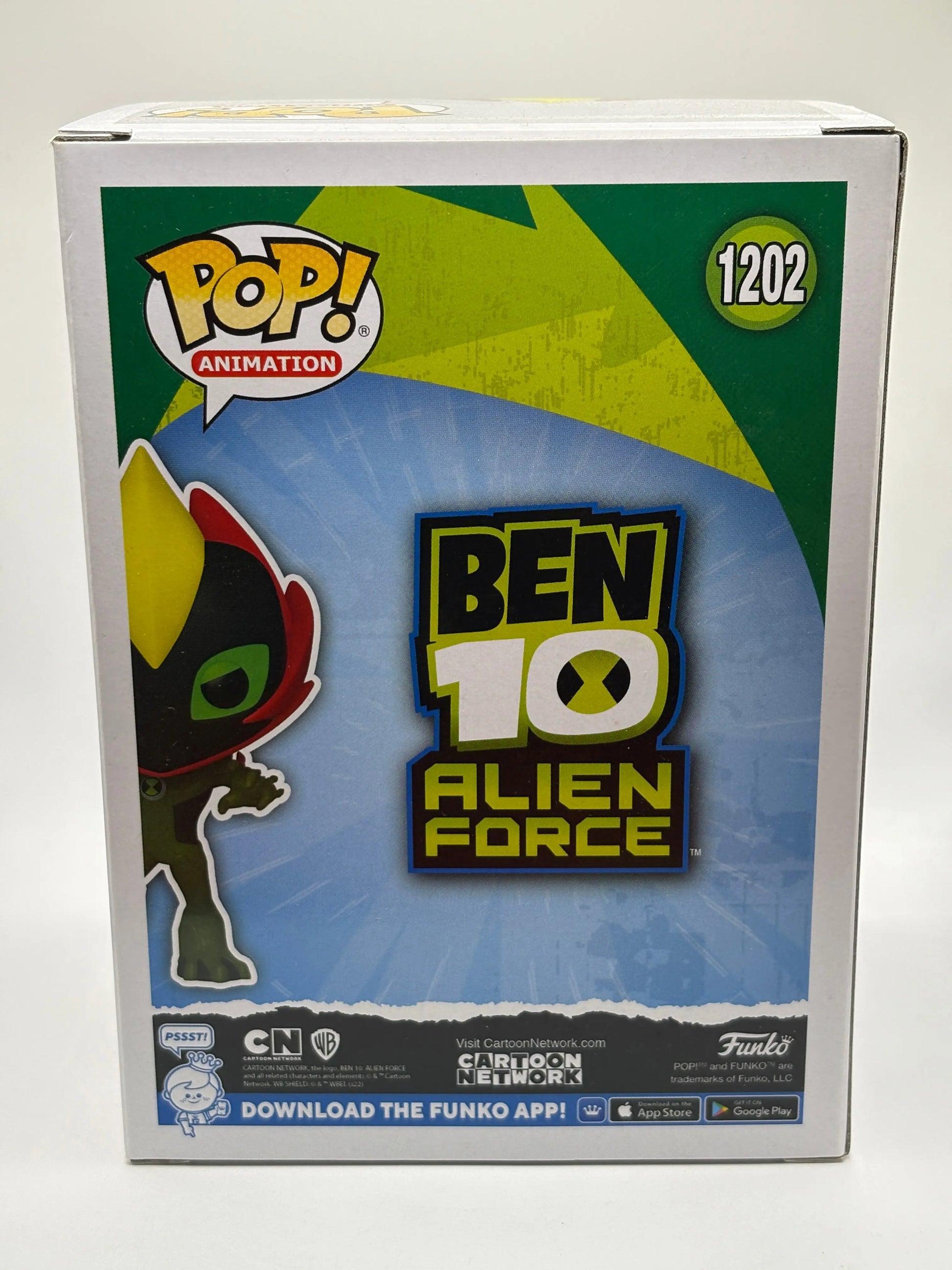 Funko POP! Animation Ben 10 Alien Force #1202 Swampfire 2022 Fall FRENLY BRICKS - Open 7 Days