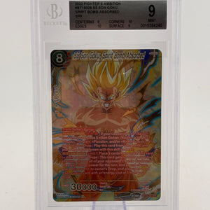 Dragon Ball Super Masters - SS Son Goku, Spirit Bomb Absorbed BT19-008 BGS 9 FRENLY BRICKS - Open 7 Days