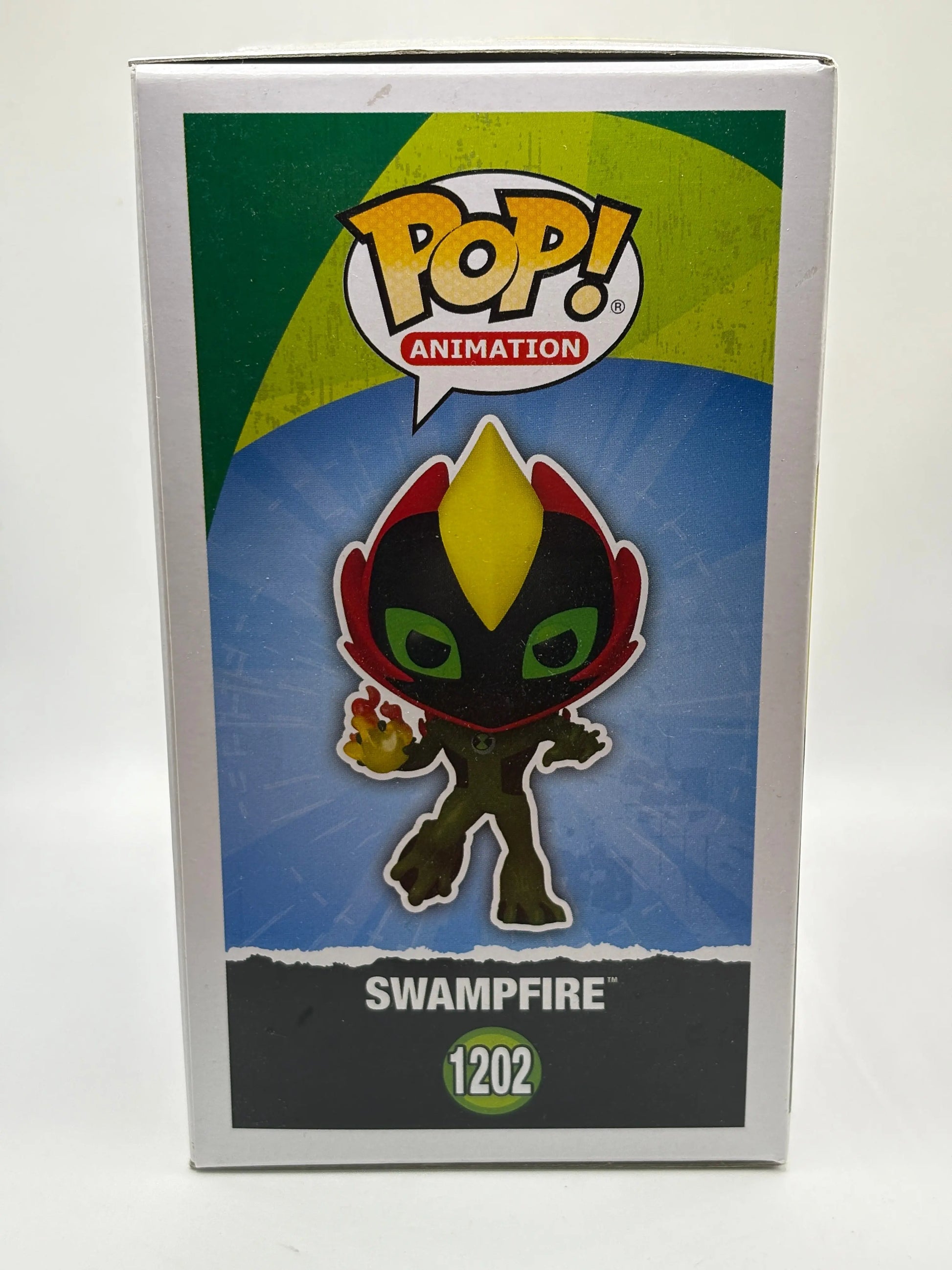 Funko POP! Animation Ben 10 Alien Force #1202 Swampfire 2022 Fall FRENLY BRICKS - Open 7 Days