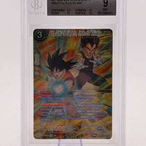 Dragon Ball Super Masters - Son Goku & Vegeta, Immortal Rivalry BT19-048 BGS 9 FRENLY BRICKS - Open 7 Days