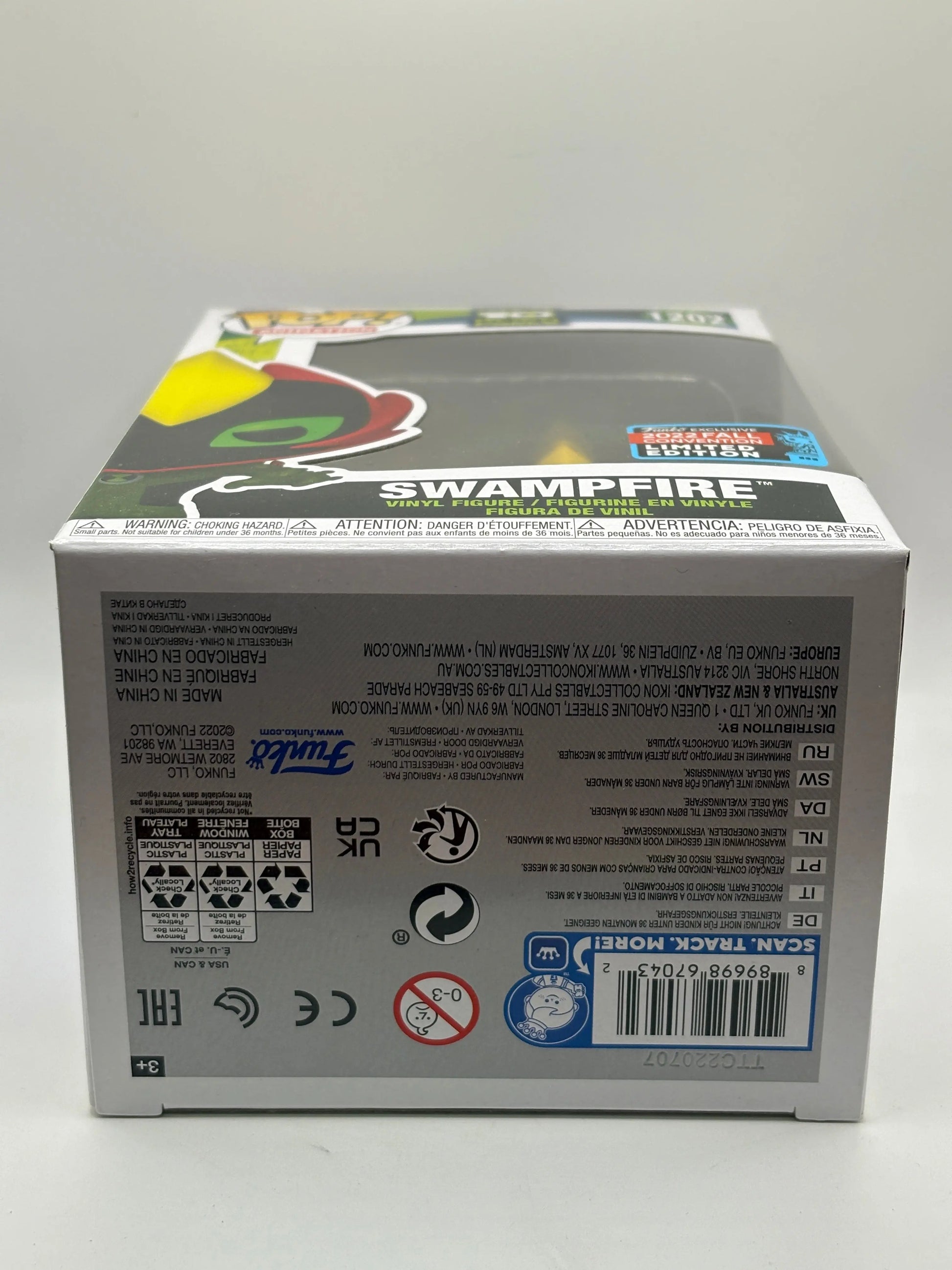 Funko POP! Animation Ben 10 Alien Force #1202 Swampfire 2022 Fall FRENLY BRICKS - Open 7 Days