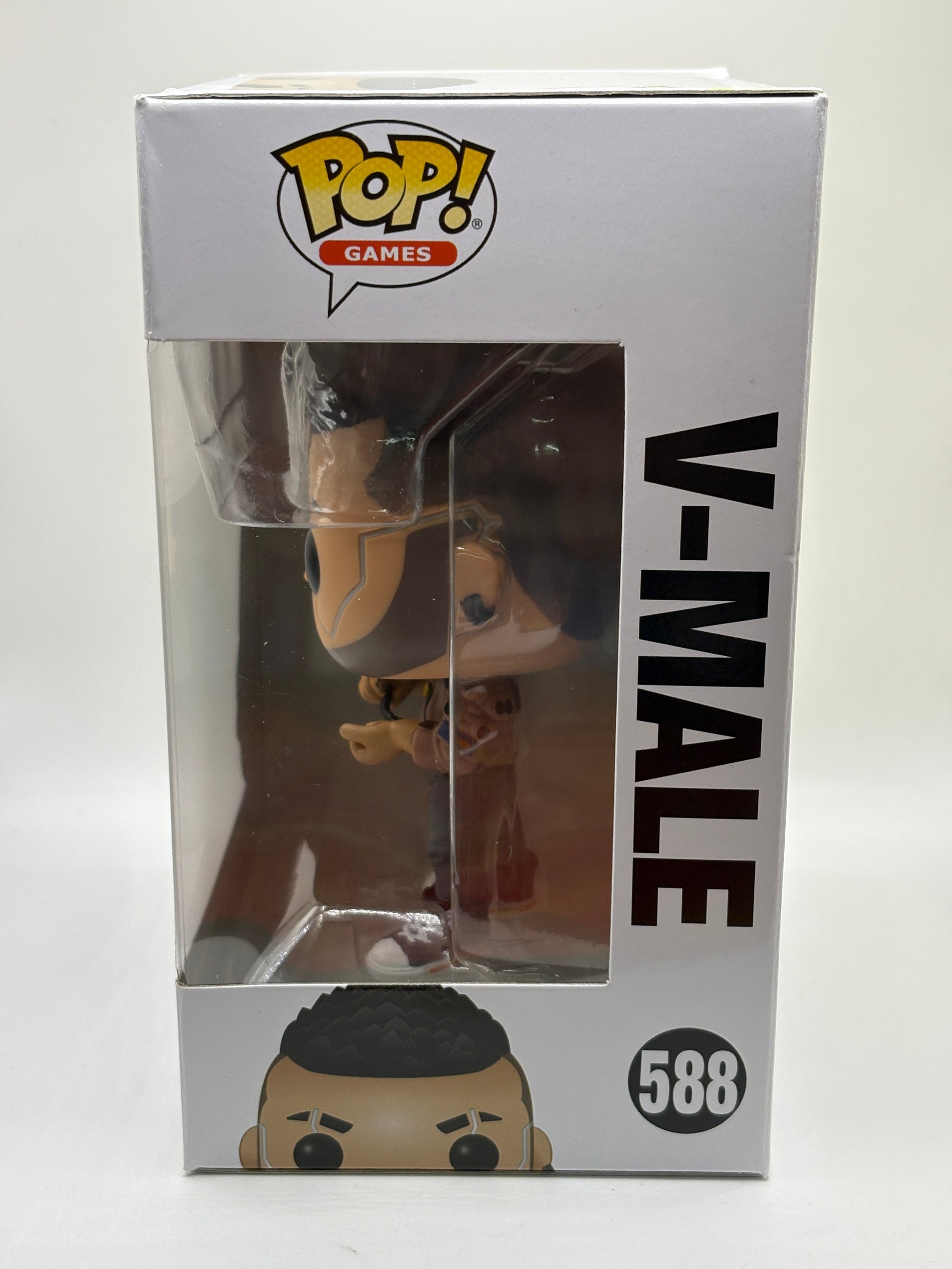Funko POP! Games Cyberpunk 2077 #588 V-Male *box damage FRENLY BRICKS - Open 7 Days
