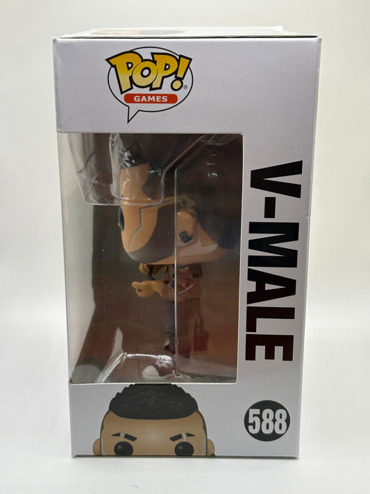 Funko POP! Games Cyberpunk 2077 #588 V-Male *box damage FRENLY BRICKS - Open 7 Days