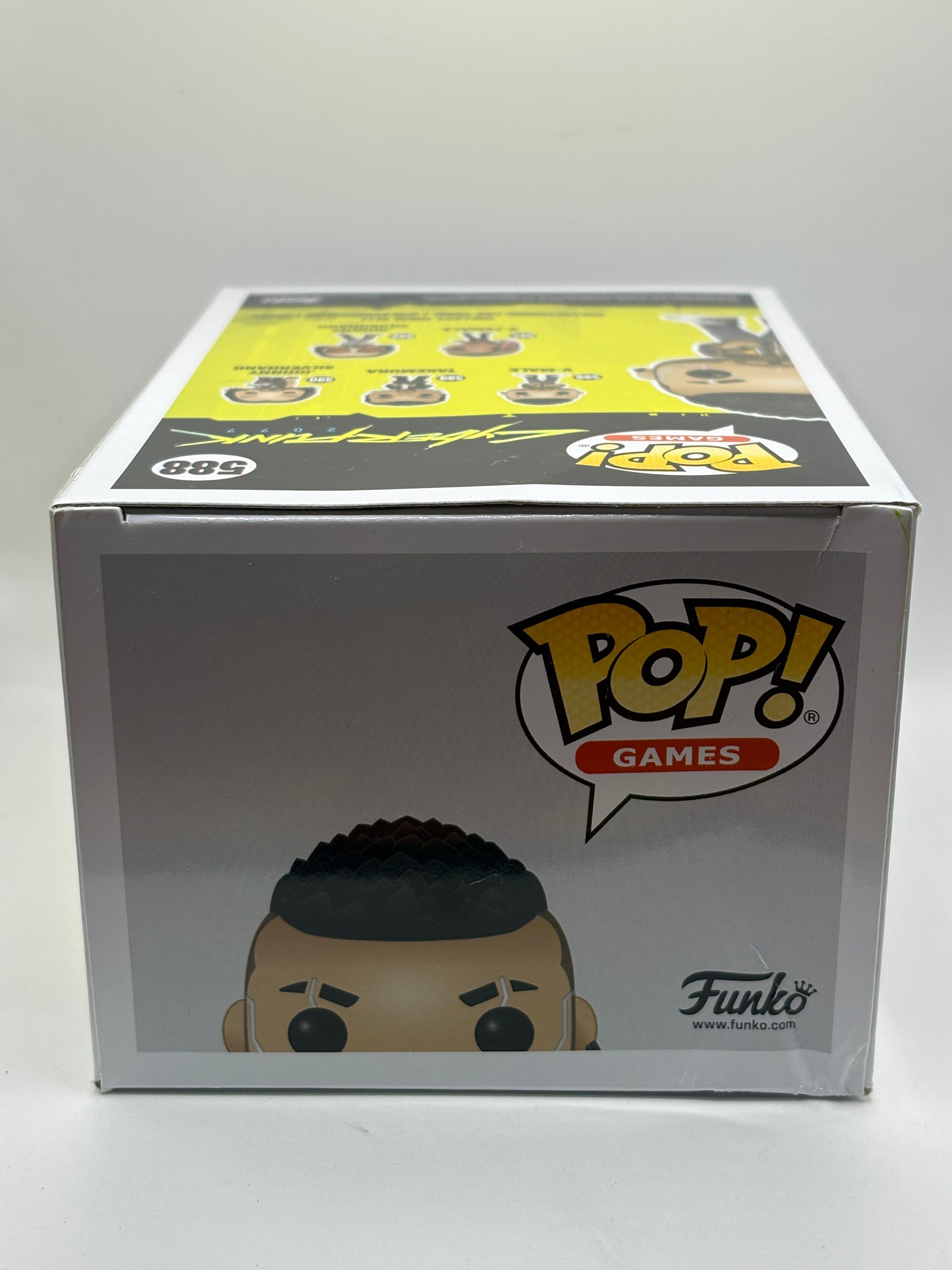 Funko POP! Games Cyberpunk 2077 #588 V-Male *box damage FRENLY BRICKS - Open 7 Days